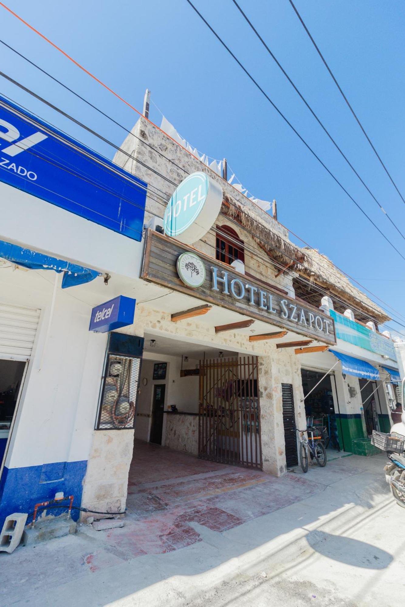 Hotel Szapot Bacalar Exterior foto